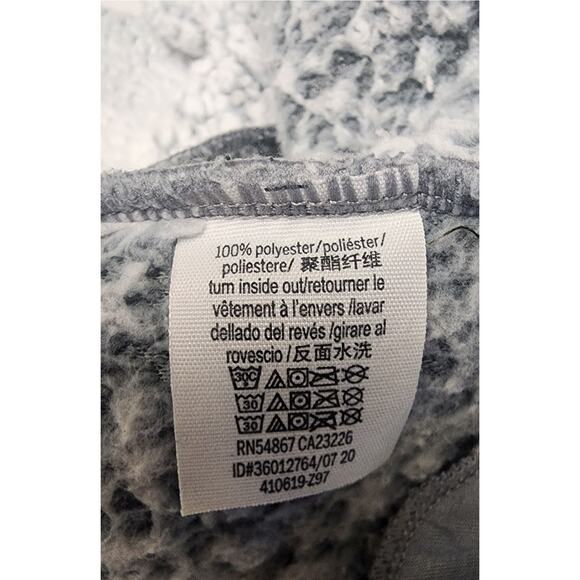 Victoria's Secret Fleece Gray Open Hooded Jacket Size 0/S - Picture 7 of 8